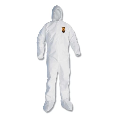 XXX-LARGE KLEENGUARD WHITE COVERALL ZIPPER FRONT | Circle Tool Supply